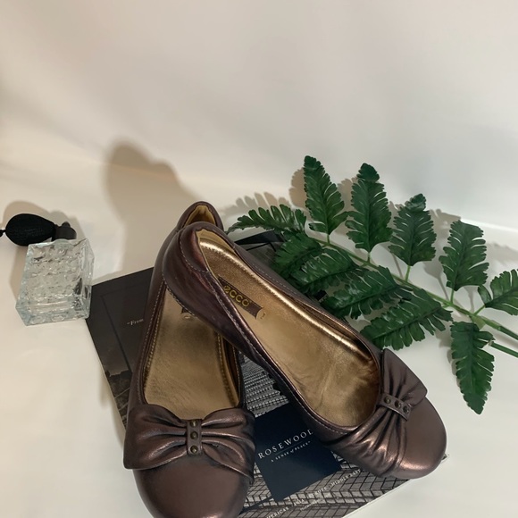 Ecco Flats Women Ballet Bouillon Bow - Picture 3 of 8